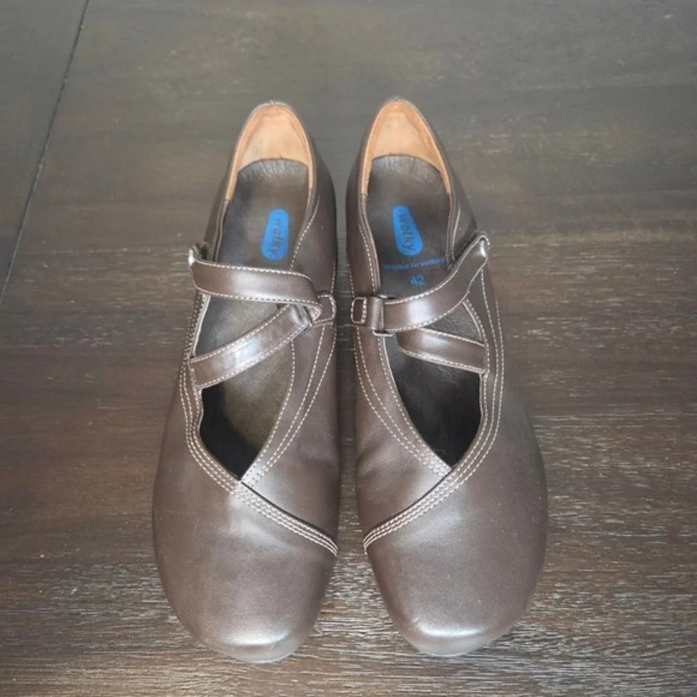 Wolky brown leather